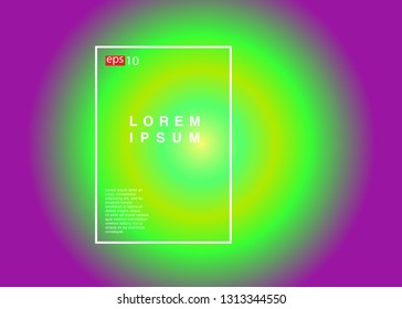 Abstract blurred gradient mesh background in bright rainbow colors Colorful smooth banner template
