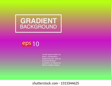 Abstract blurred gradient mesh background in bright rainbow colors Colorful smooth banner template