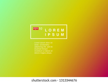 Abstract blurred gradient mesh background in bright rainbow colors Colorful smooth banner template