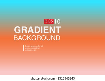 Abstract blurred gradient mesh background in bright rainbow colors Colorful smooth banner template