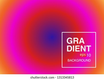 Abstract blurred gradient mesh background in bright rainbow colors Colorful smooth banner template