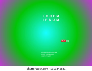 Abstract blurred gradient mesh background in bright rainbow colors Colorful smooth banner template