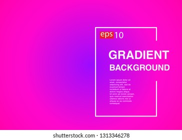 Abstract blurred gradient mesh background in bright rainbow colors Colorful smooth banner template