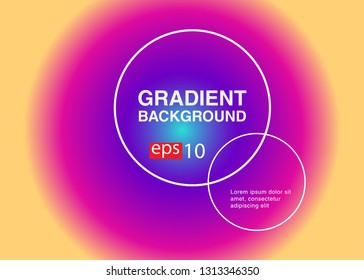 Abstract blurred gradient mesh background in bright rainbow colors Colorful smooth banner template