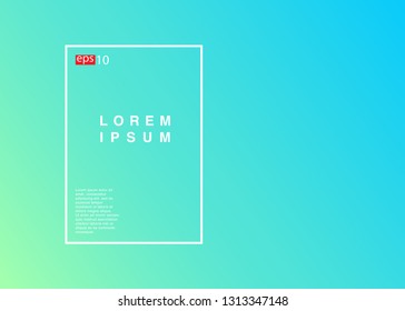 Abstract blurred gradient mesh background in bright rainbow colors Colorful smooth banner template