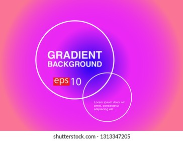 Abstract blurred gradient mesh background in bright rainbow colors Colorful smooth banner template