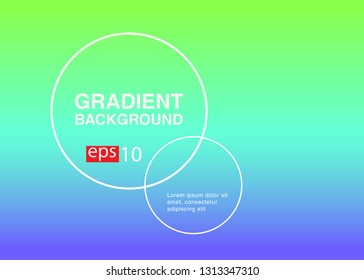 Abstract blurred gradient mesh background in bright rainbow colors Colorful smooth banner template