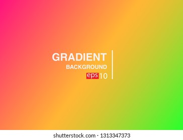 Abstract blurred gradient mesh background in bright rainbow colors Colorful smooth banner template