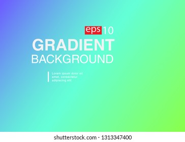 Abstract blurred gradient mesh background in bright rainbow colors Colorful smooth banner template