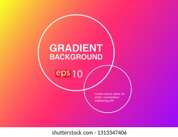 Abstract blurred gradient mesh background in bright rainbow colors Colorful smooth banner template