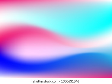 Abstract blurred gradient mesh background. Colorful smooth banner template.Trendy creative vector. Intense blank Holographic spectrum gradient for cover.