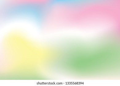 Abstract blurred gradient mesh background. Vector, illustration.