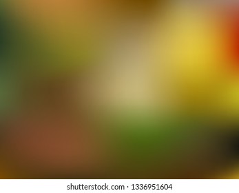 Abstract blurred gradient mesh background. Bright color backdrop. 