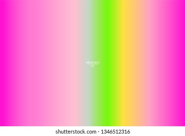 Abstract blurred gradient mesh background bright rainbow colors. Colorful smooth soft banner template. Creative vibrant vector illustration