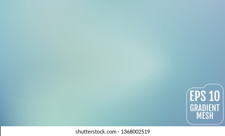 Abstract blurred gradient mesh background with light. Nature backdrop.  Ecology concept for your graphic design, banner or poster. Vector illustration. 