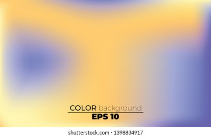 Abstract blurred gradient mesh background in bright summer colors. Colorful smooth. Easy editable soft colored vector illustration, Suitable For Wallpaper, Banner, Background, Card, Book Illustration,