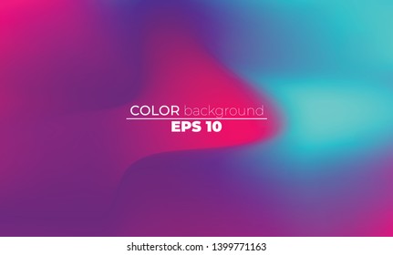 Abstract blurred gradient mesh background in bright Colorful smooth. Easy editable soft colored vector illustration, Suitable For Wallpaper, Banner, Background, Card, Book Illustration,