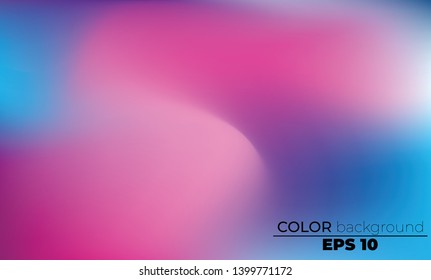 Abstract blurred gradient mesh background in bright Colorful smooth. Easy editable soft colored vector illustration, Suitable For Wallpaper, Banner, Background, Card, Book Illustration,
