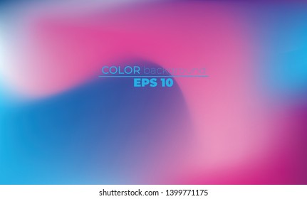 Abstract blurred gradient mesh background in bright Colorful smooth. Easy editable soft colored vector illustration, Suitable For Wallpaper, Banner, Background, Card, Book Illustration,