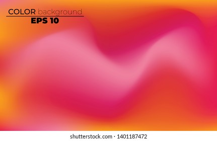 Abstract blurred gradient mesh background in bright Colorful smooth. Easy editable soft colored vector illustration, Suitable For Wallpaper, Banner, Background, Card, Book Illustration, landing page