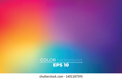 Abstract blurred gradient mesh background in bright Colorful smooth  Easy editable soft colored vector illustration  Suitable For Wallpaper  Banner  Background  Card  Book Illustration  landing page