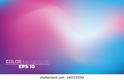 Abstract blurred gradient mesh background in bright Colorful smooth. Easy editable soft colored vector illustration, Suitable For Wallpaper, Banner, Background, Card, Book Illustration, landing page
