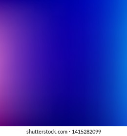 Abstract blurred gradient mesh background. Trendy bright rainbow colors. Modern colorful smooth banner template. Easy editable soft colored vector illustration