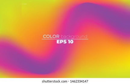 Abstract blurred gradient mesh background in bright Colorful smooth. Easy editable soft colored vector illustration, Suitable For Wallpaper, Banner, Background, Card, Book Illustration, landing page