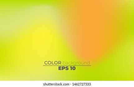 Abstract blurred gradient mesh background in bright summer colors. Colorful smooth. Easy editable soft colored vector illustration, Suitable For Wallpaper, Banner, Background, Card, Book Illustration,