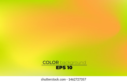 Abstract blurred gradient mesh background in bright summer colors. Colorful smooth. Easy editable soft colored vector illustration, Suitable For Wallpaper, Banner, Background, Card, Book Illustration,