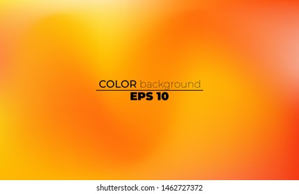 Abstract blurred gradient mesh background in bright summer colors. Colorful smooth. Easy editable soft colored vector illustration, Suitable For Wallpaper, Banner, Background, Card, Book Illustration,