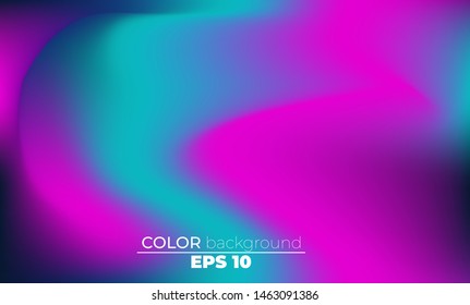 Abstract blurred gradient mesh background in bright summer colors. Colorful smooth. Easy editable soft colored vector illustration, Suitable For Wallpaper, Banner, Background, Card, Book Illustration,