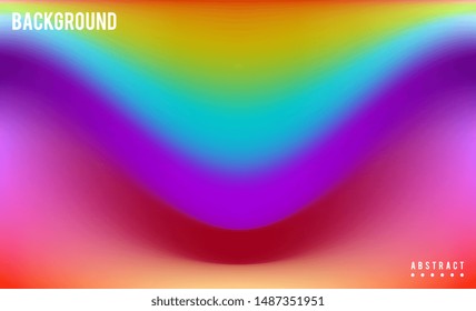 Abstract Blurred Gradient Mesh Background Stock Footage. Abstract Background Vector Illustration