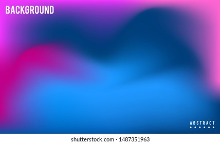 Abstract Blurred Gradient Mesh Background Stock Footage. Abstract Background Vector Illustration