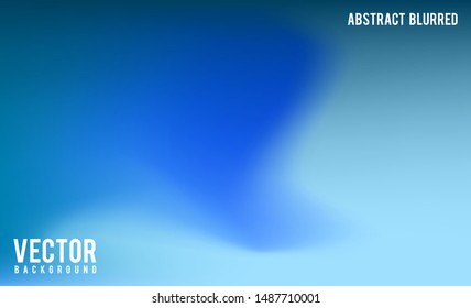 Abstract Blurred Gradient Mesh Background Stock Footage. Abstract Background Vector Illustration