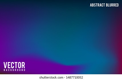 Abstract Blurred Gradient Mesh Background Stock Footage. Abstract Background Vector Illustration