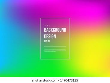 Abstract blurred gradient mesh background in bright Colorful smooth. Easy editable soft colored vector illustration, Suitable For Wallpaper, Banner, Background, Card, Book Illustration, landing page