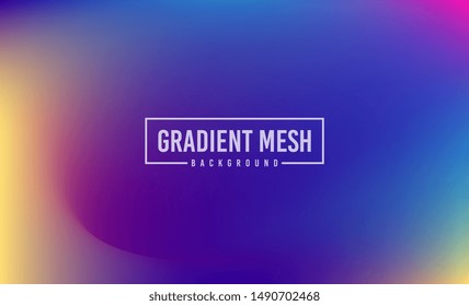 Abstract Blurred Gradient Mesh Background Stock Footage. Abstract Background Vector Illustration