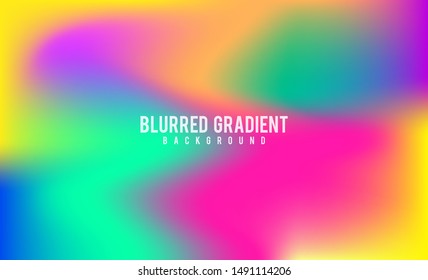Abstract Blurred Gradient Mesh Background Stock Footage. Abstract Background Vector Illustration