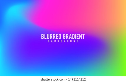 Abstract Blurred Gradient Mesh Background Stock Footage. Abstract Background Vector Illustration