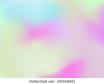 Abstrakter unscharfer Farbverlauf-Maschenhintergrund. Farbige, glatte Banner-Vorlage.Trendy kreative Vektorillustration. Intensiver Holografischer Farbverlauf für die Abdeckung.