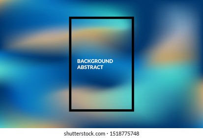 Abstract blurred gradient mesh background in bright summer colors. Colorful smooth. Suitable For Wallpaper, Banner, Background, Card Illustration,
