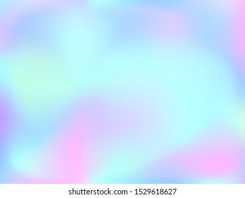 Abstract blurred gradient mesh background. Colorful smooth banner template.Trendy creative vector. Intense blank Holographic spectrum gradient for cover.