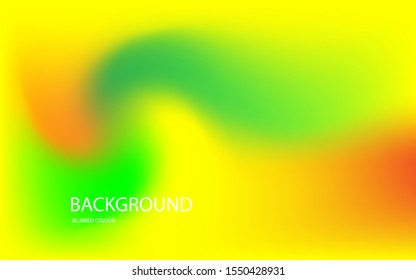 Abstract blurred gradient mesh background in bright rainbow colors, wallpaper, banner template