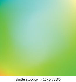 Abstract blurred gradient mesh background - gradient background green tones 