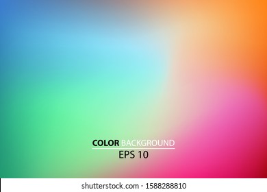 	
Abstract blurred gradient mesh background in bright summer colors. Colorful smooth.  Suitable For Wallpaper, Banner, Background, Card, Book Illustration. Eps 10