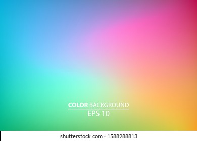 	
Abstract blurred gradient mesh background in bright summer colors. Colorful smooth.  Suitable For Wallpaper, Banner, Background, Card, Book Illustration. Eps 10