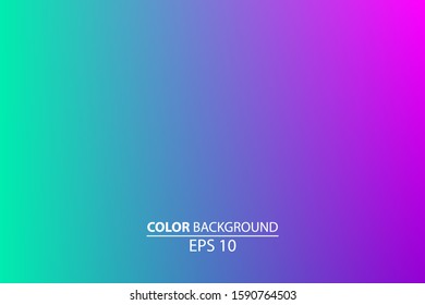Abstract blurred gradient mesh background in bright Colorful smooth.  soft colored vector illustration, Suitable For Wallpaper, Banner, Background, Card, Book Illustration, landing page