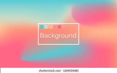 abstract blurred gradient mesh background color. smooth color, easy for editable. suitable for Wallpaper, Banner, Background card and Book Templates