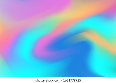 Abstract blurred gradient mesh background in bright Colorful smooth.  soft colored vector illustration, Suitable For Wallpaper, Banner, Background, Card, Book Illustration, landing page